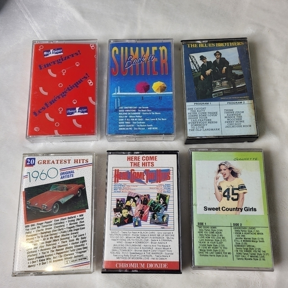 ❤️ Cassette Mix Tapes Lot. Greatest Hits & Completions.